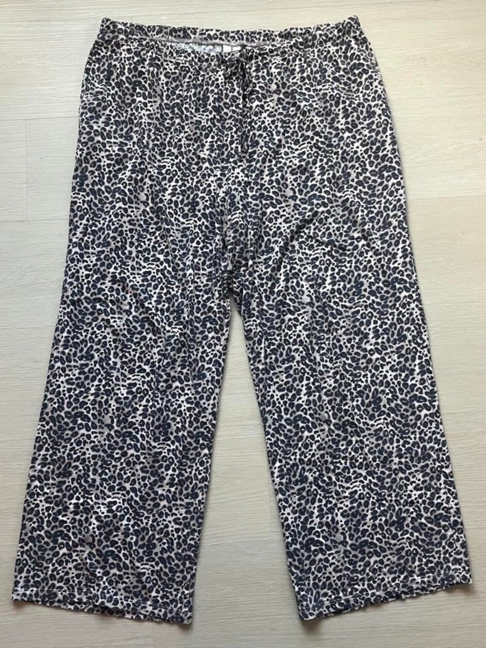 Leopard print lounge pants